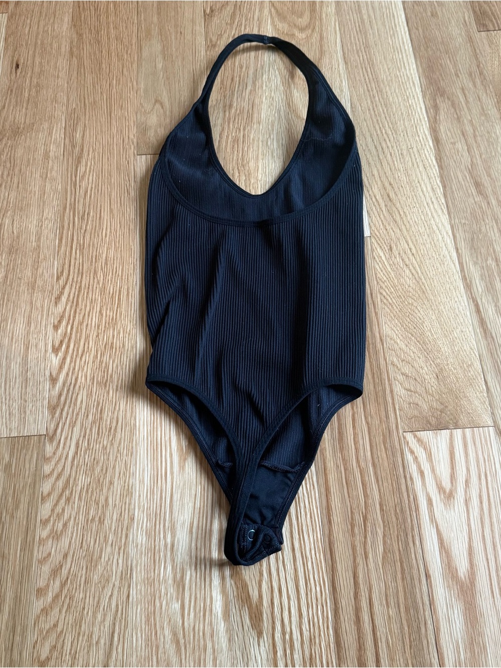 Sunday Best Black Halter Bodysuit - Picture 2 of 3